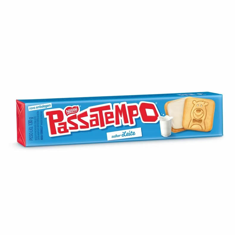PASSATEMPO LEITE 130G